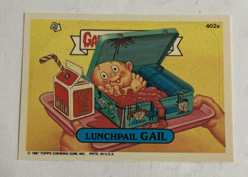 Lunchpail GAIL #402a 1987 Garbage Pail Kids