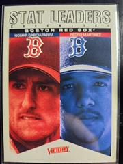 Nomar Garciaparra, Pedro Martinez #254 Baseball Cards 2000 Upper Deck Victory Prices