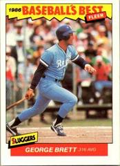 George Brett #3 Baseball Cards 1986 Fleer Baseball's Best Prices