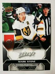 Mark Stone [Silver Script] Hockey Cards 2020 Upper Deck MVP Prices