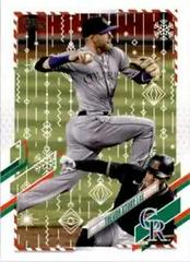 Trevor Story Baseball Cards 2021 Topps Holiday Mega Box Prices