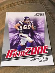 jared allen #12 Football Cards 2011 Panini Score in the Zone Prices