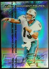 Dan Marino [w/ Coating] #PF2 Football Cards 1999 Topps Finest Prominent Figures Prices