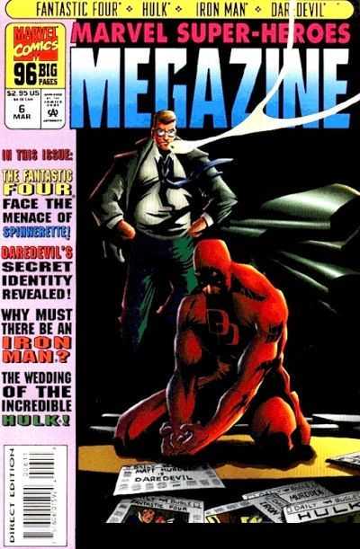 Marvel Super-Heroes Megazine #6 (1995) Comic Books Marvel Super Heroes Megazine