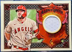 Mike Trout Baseball Cards 2022 Topps Allen & Ginter Relics A Prices
