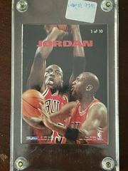Back | Michael Jordan [Ntense] Basketball Cards 1995 Skybox E Motion
