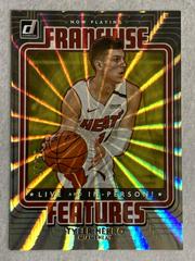 Tyler Herro [Yellow Laser] #16 Basketball Cards 2020 Donruss Franchise Features Prices
