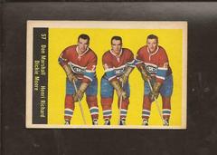 D. Marshall, D. Moore, H. Richard #57 Hockey Cards 1960 Parkhurst Prices