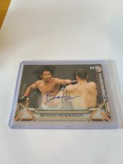 Benson Henderson Ufc Cards 2016 Topps UFC Knockout Autographs Prices