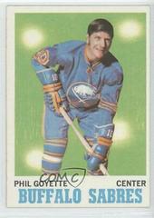 Phil Goyette Hockey Cards 1970 Topps Prices
