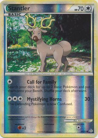 Stantler [Reverse Holo] #64 Pokemon Unleashed