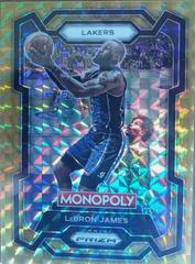 LeBron James [Gold] #40 Basketball Cards 2023 Panini Prizm Monopoly Prices