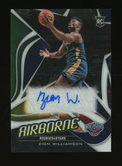 Zion Williamson #AB-ZWL Basketball Cards 2019 Panini Chronicles Airborne Signatures Prices