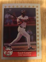Cecil Cooper #42 Baseball Cards 1990 Pacific Senior League Prices