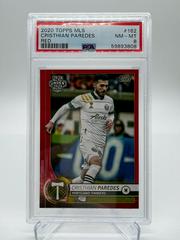 Cristhian Paredes [Red] Soccer Cards 2020 Topps MLS Prices