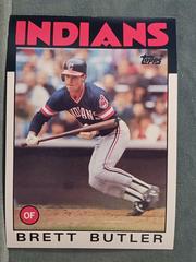 Bret Butler #18 Baseball Cards 1986 Topps Super Prices