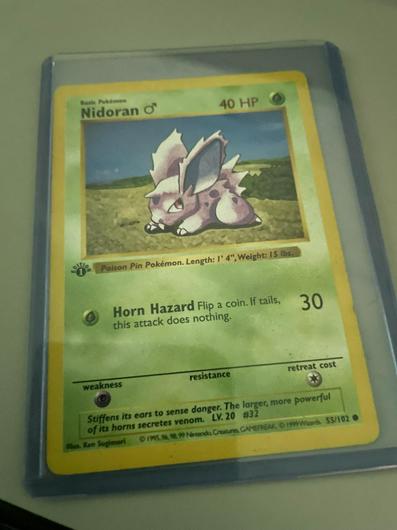 Nidoran [1st Edition] #55 photo