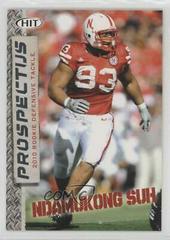 Ndamukong Suh #P-29 Football Cards 2010 Sage Hit Prospectus Prices