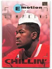 Dickey Simpkins Basketball Cards 1995 Skybox E Motion Prices