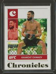 Khamzat Chimaev [Gold] Ufc Cards 2022 Panini Chronicles UFC Prices