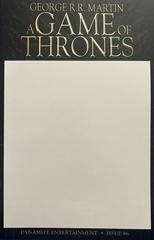 A Game of Thrones [Blank] #6 (2012) Comic Books A Game of Thrones Prices