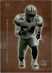 Joey Galloway Football Cards 2001 Upper Deck Rookie F/X Prices