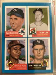 Blackwell, Law, Paige, wilson #18 Baseball Cards 1992 Bazooka Prices