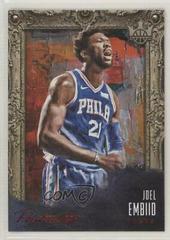 Joel Embiid [Ruby] #19 Basketball Cards 2018 Panini Court Kings Portraits Prices