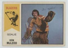 Don McLeod Hockey Cards 1974 O-Pee-Chee WHA Prices