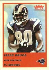 Isaac Bruce [Crystal] Football Cards 2004 Fleer Tradition Prices