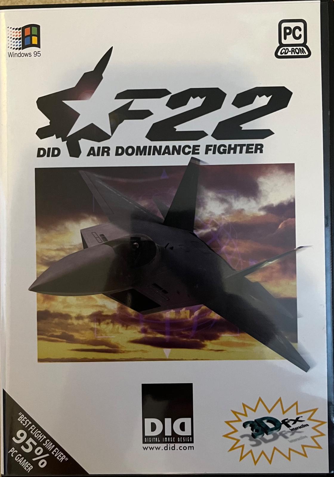 F22 DID Air Dominance Fighter PC Games