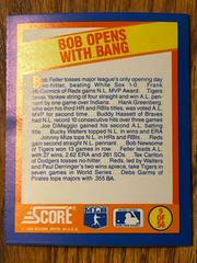Bob Opens With Bang Baseball Cards 1989 Score Magic Motion Trivia A Year to Remember Prices