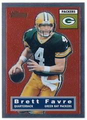 Brett Favre [Retrofractor] #75 Football Cards 2001 Topps Heritage Prices