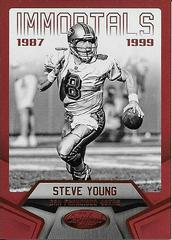 Steve Young [Mirror Red] Football Cards 2016 Panini Certified Prices