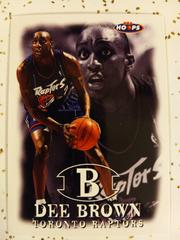 Dee Brown #155 Basketball Cards 1998 Hoops Prices