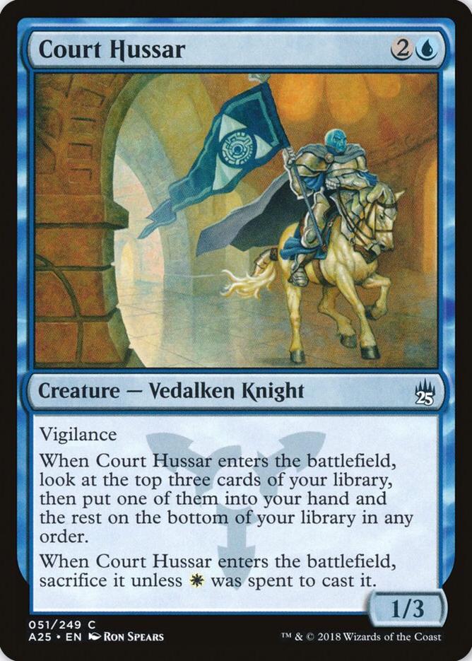 Court Hussar 51 Prices Magic Masters 25 Magic Cards