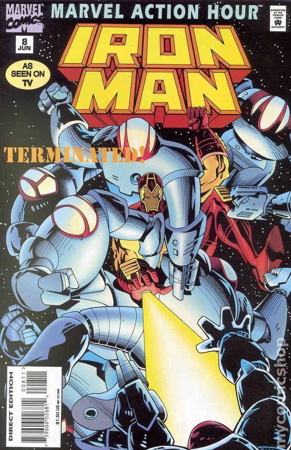 Marvel Action Hour: Iron Man #8 (1995) Comic Books Marvel Action Hour: Iron Man