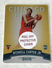 Wendell Carter Jr. [Gold] #128 Basketball Cards 2018 Panini Dominion Prices