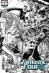 Fantastic Four [Perez Black White] Comic Books Fantastic Four Prices