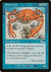 King Crab [Foil] Magic Urzas Legacy Prices