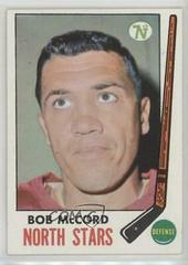 Bob McCord Hockey Cards 1969 Topps Prices