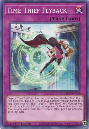 Time Thief Flyback MP20-EN042 YuGiOh 2020 Tin of Lost Memories Mega Pack