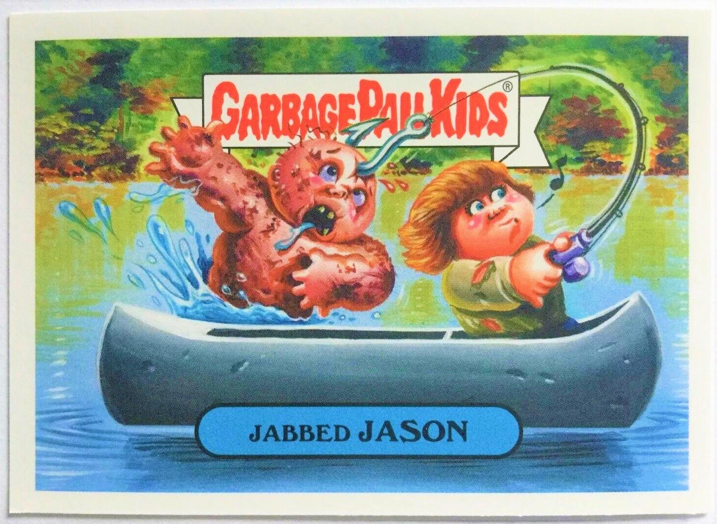 Jabbed JASON #6a Garbage Pail Kids Revenge of the Horror-ible