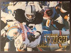Lorenzo Lynch Football Cards 1997 Fleer Prices