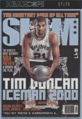Tim Duncan #8 Basketball Cards 2020 Panini Hoops SLAM Prices