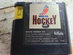 Cartridge (Front) | NHLPA Hockey '93 Sega Genesis