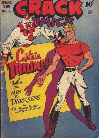 Crack Comics #33 (1944) Comic Books Crack Comics