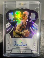 Jerry West Basketball Cards 2019 Panini Crown Royale Crown Autographs Prices