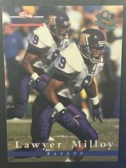 Lawyer Milloy #73 Football Cards 1996 Classic NFL Draft Prices