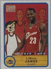 LeBron James [Mini] Basketball Cards 2003 Bazooka Prices